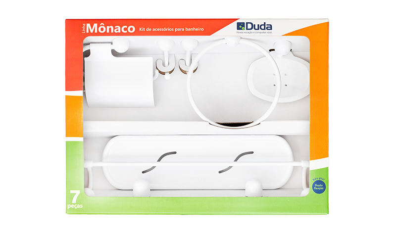 Branco Kit 7 peças